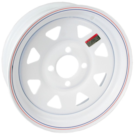 Jante Rally Blanche 12" x 4" 4 Trous (4/4.0)