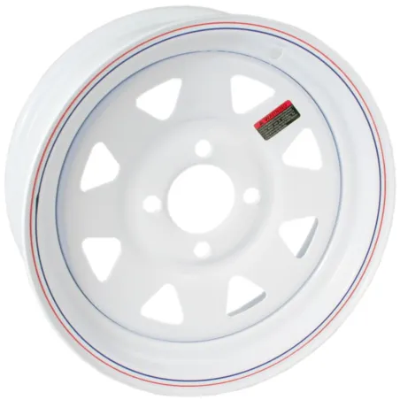 Jante Rally Blanche 12" x 4" 4 Trous (4/4.0)
