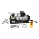 Palan électrique 120V 1100/2200 lb câble en acier de 40'