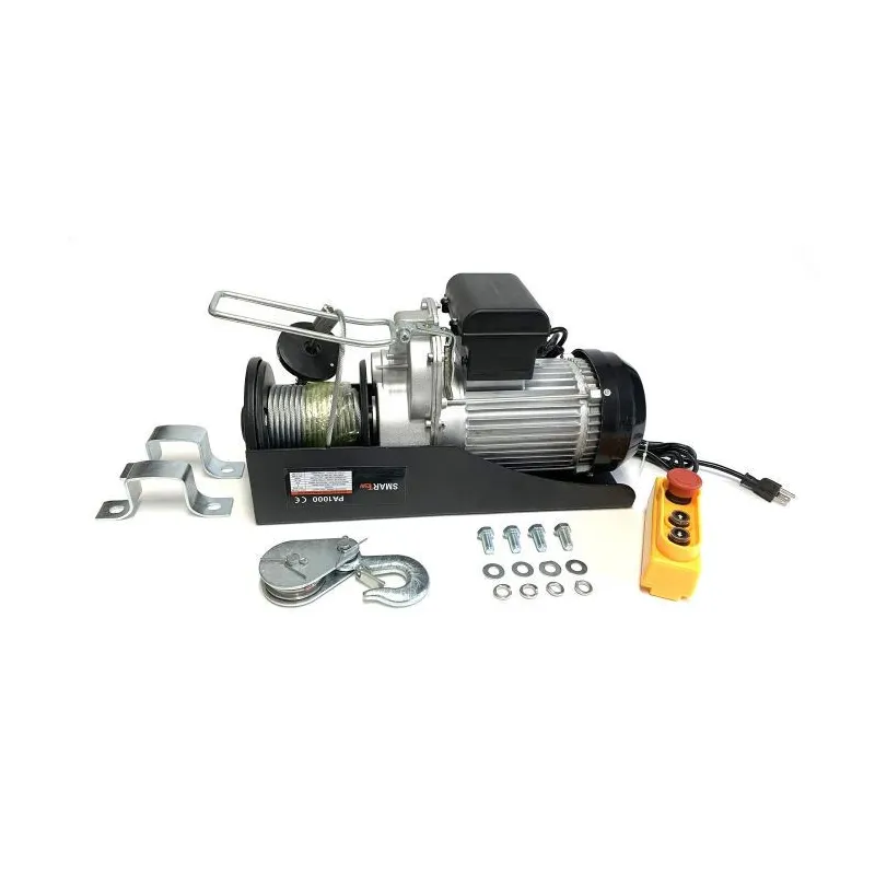 120V 1100/2200 lb Electric winch 40' steel cable