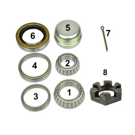 Complete 5200lb trailer bearing kit