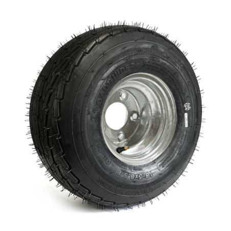 ROADGUIDER 215/60-8 (18.5 x 8.5-8) 6 Ply Tire on 5 holes Galvanized Rim