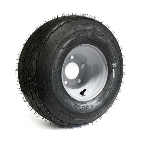 ROADGUIDER 215/60-8 (18.5 x 8.5-8) 8 Ply Tire on 5 holes White Rim