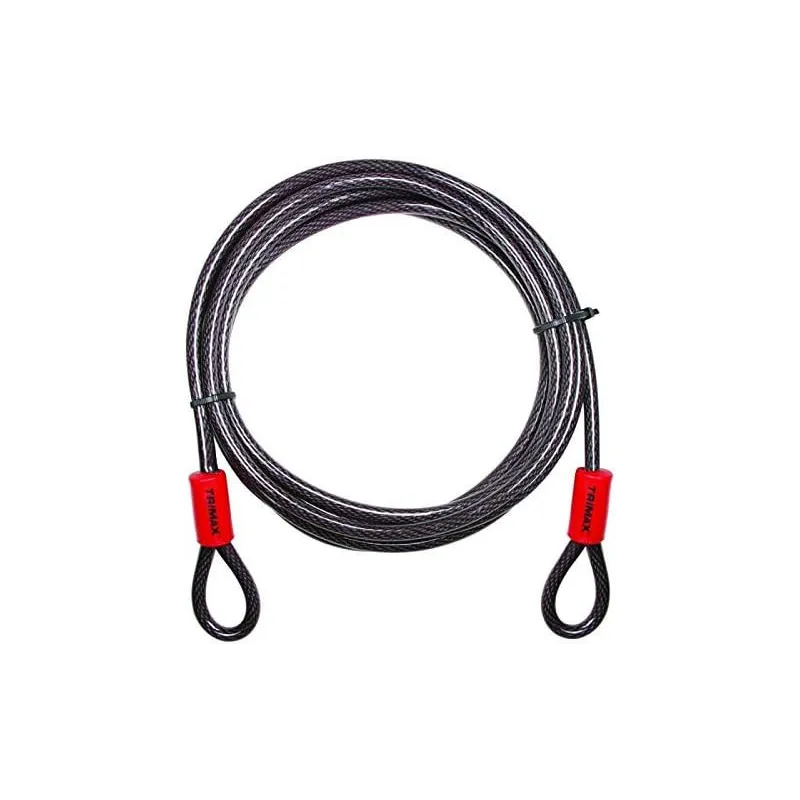 Câble De Sécurité Flexible En Acier 15' x 3/8" Trimax Trimaflex TDL1510