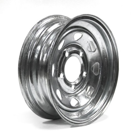 (5/4.5) 5 Holes 15" x 6" Galvanized Rally Trailer Rim