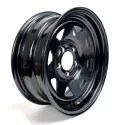 Jante Rally noire 15" x 6" 5 Trous (5/4.5)