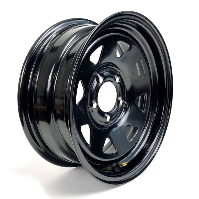 Black (5/4.5) 5 Holes 15" x 6" Rally Trailer Rim