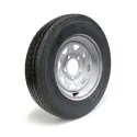 Pneu HAKUBA 5.30-12 6 Plis sur Jante Rally Blanche 5 trous
