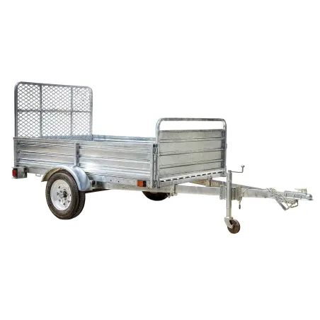 Remorque utilitaire de 5 pi x 7 pi galvanisée avec rampe d'embarquement  DK2 MMT5X7G-DUG