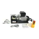 120V 650/1300 lb Electric winch 40' steel cable