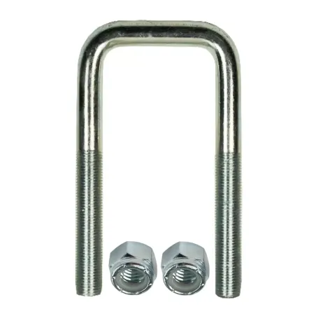 3" x 7" square U-bolt with nuts