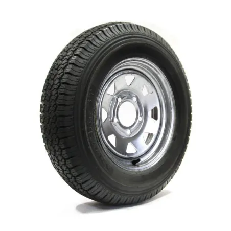 ROADGUIDER 175/80D13 6 Ply Tire on (5/4.5) Galvanized Rally Rim