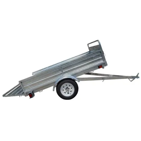 DK2 MMT5X7 52" x 88" Multi Purpose Utility Trailer - Galvanized