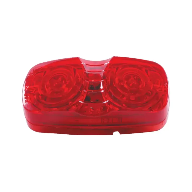4" x 2-1/8" 16 LED Red Rectangular Trailer Position Light