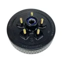 Complete Pre-Greased 5 Stud 3500 lb 10" x 2-1/4" Brake drum