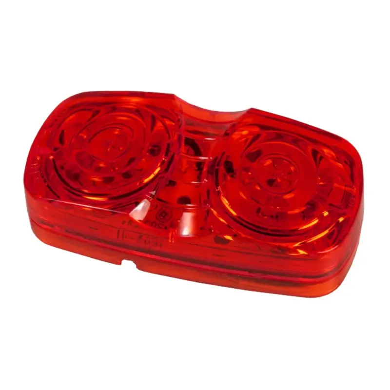 4" x 2-1/8" 16 LED Red Rectangular Trailer Position Light