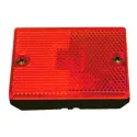 Lumière de Remorque Rectangle Rouge 2-3/4" x 2-1/8"