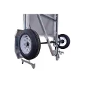 DK2 4x8 Single Axle Galvanized Folding Utility Trailer