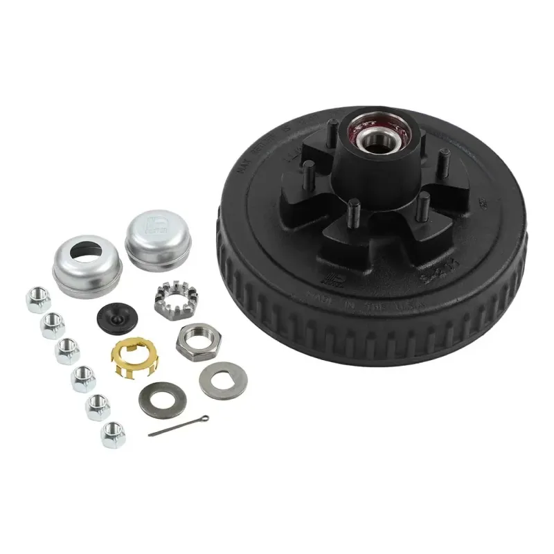 Tambour de Frein 6000lb Complet Prégraissé Dexter K08-201-2G