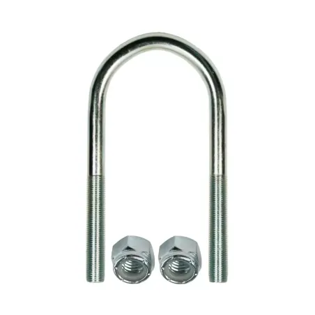 Round U-Bolt 3/8" 2" x 4-1/2" with Nuts