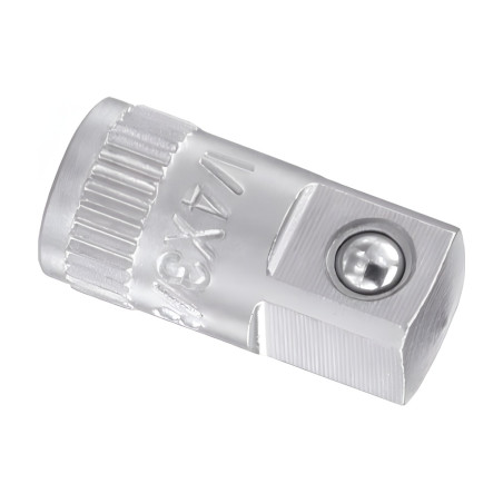 Genius 280030 adapter 1/4"(F) x 3/8"(M) x 1/4" Dr.