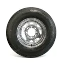 Pneu Radial Castle Rock 235/80R16 10 Plis sur Jante Rally Galvanisée 8 trous
