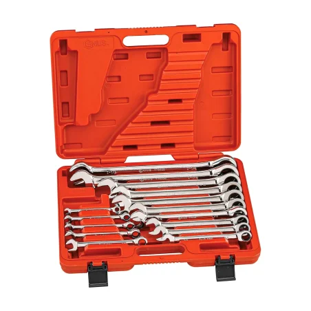 Ensemble de clés combinées à cliquet MET (17 pièces) Genius GW-7617M