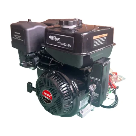 Moteur à essence 13 CV arbre horizontal 1" Rodac RDDH420N