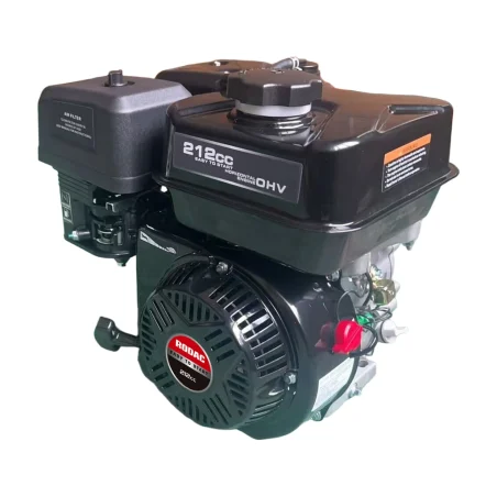 6.5 HP Gas Engine Horizontal Shaft 3/4" Rodac RDDH212N