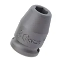 Douille à choc 6 pans 3/8" x 12 mm MET - Genius 343212