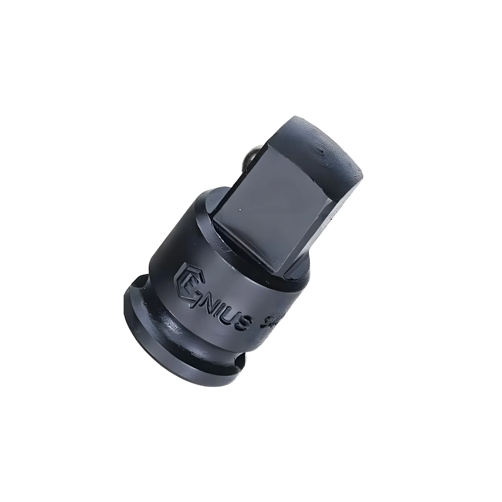 Genius 340040B impact adapter with steel ball 3/8"(F) x 1/2"(M) x 3/8" Dr.