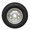 Pneu Radial GOODRIDE 205/75R15 6 Plis sur Jante Rally Galvanisée 5 trous