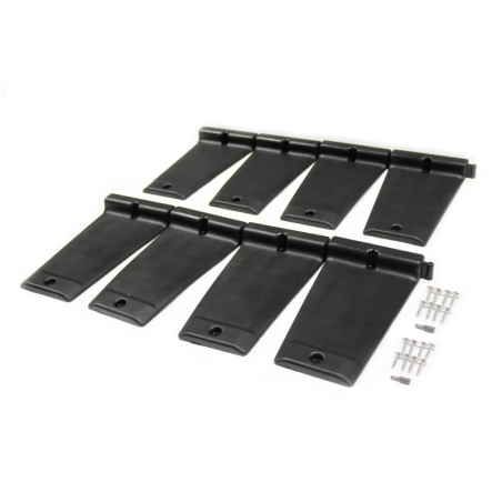 Glissières Caliber Flex-Glides Profil Bas 5-1/2" x 1-1/8" Paquet de 8