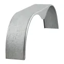 9" x 72" x 20-1/2" Galvanized Steel Tandem Trailer Fender