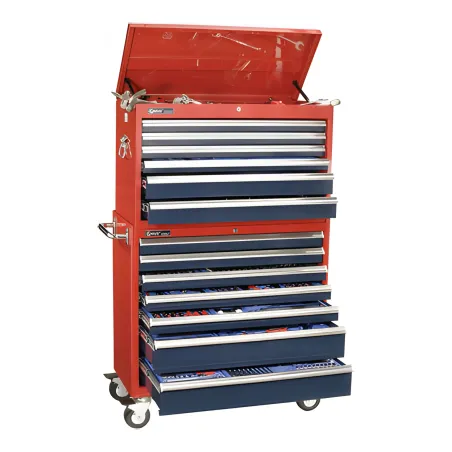 Genius MS-926TS SAE & MET Mechanic's Tool box (926 pieces) 1/4"-3/8"-1/2" Dr.