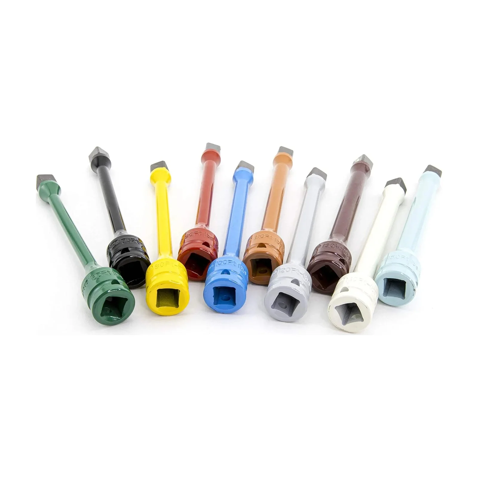 Ensemble de rallonges de limitation de couple 1/2" (10 pièces)  Genius TO-410EXT