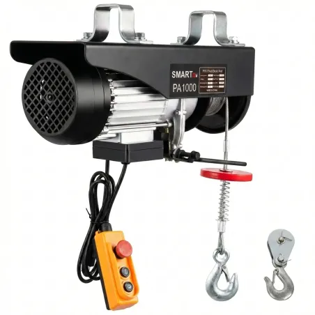 120V 1100/2200 lb Electric winch 40' steel cable