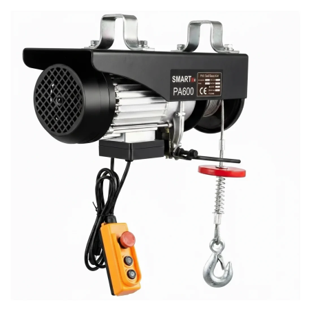 120V 650/1300 lb Electric winch 40' steel cable