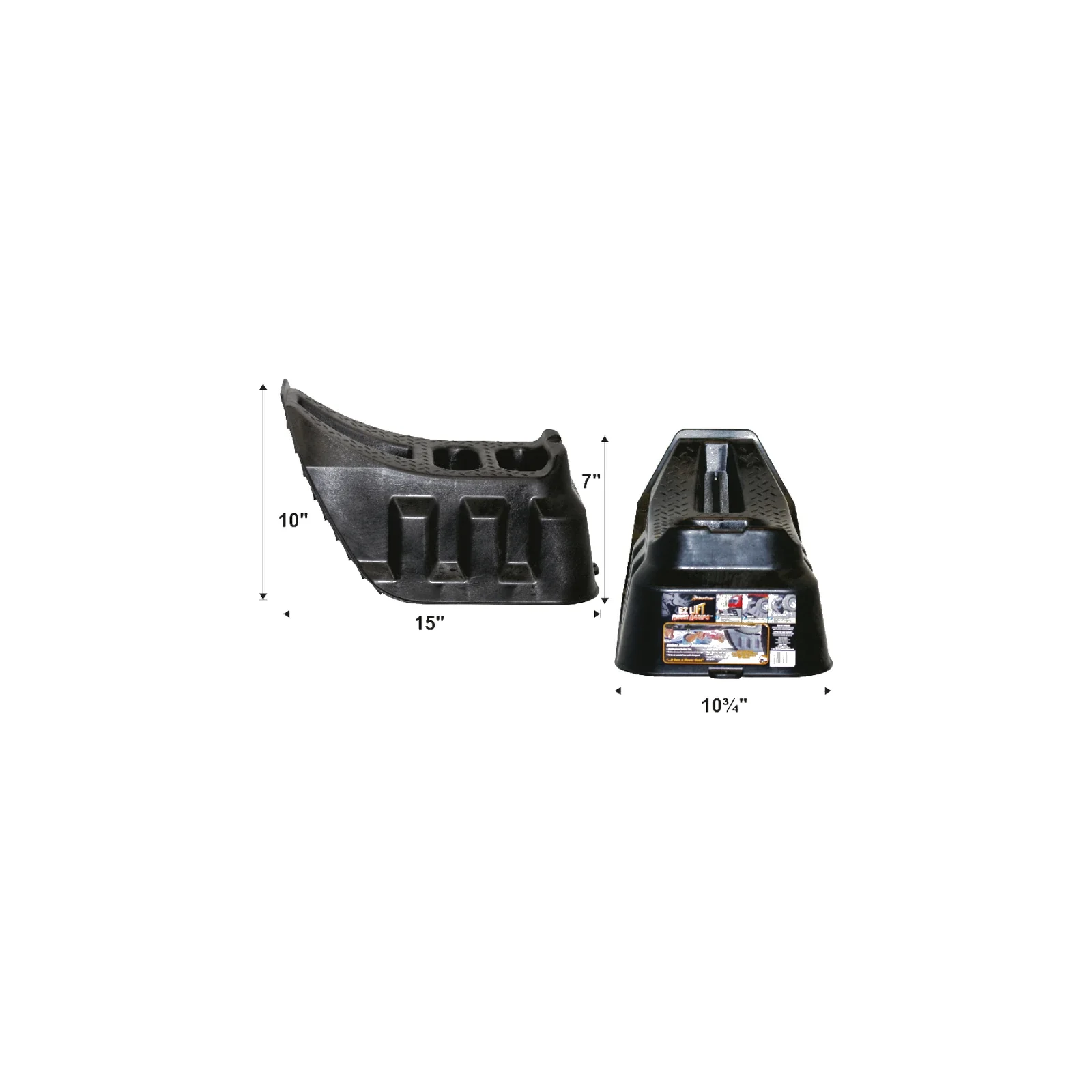 Anti-Skid Easy Lift Ramps 500 lb (Pair)