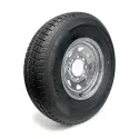 Pneu Radial Goodride 235/85R16 14 Plis sur Jante Rally Galvanisée 8 trous
