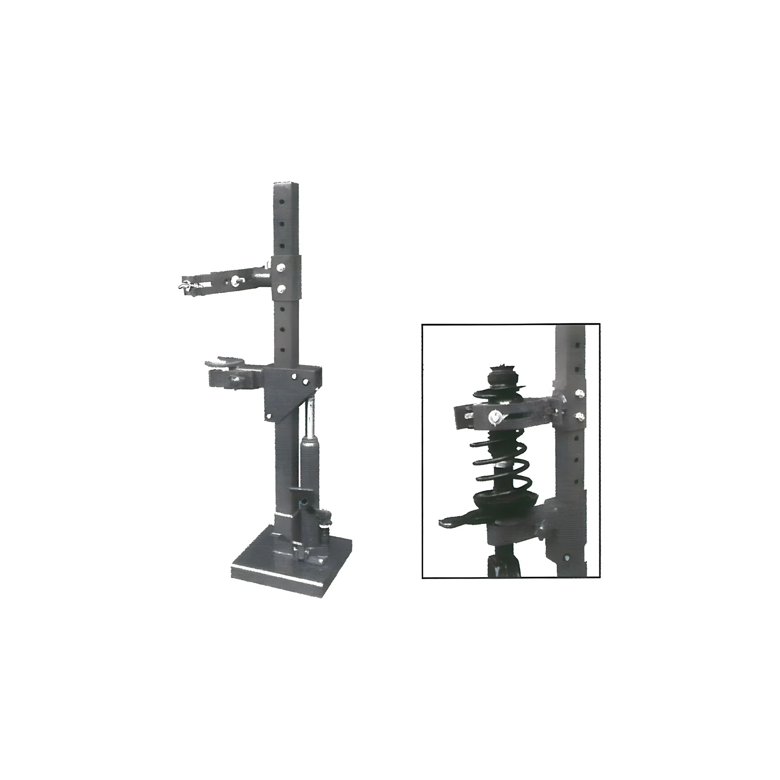Compresseur de ressorts à boudin hydraulique 2 tonnes Rodac T01402