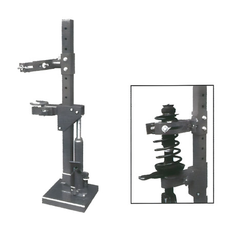 Compresseur de ressorts à boudin hydraulique 2 tonnes Rodac T01402
