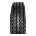 Hakuba 5.30-12 6 Ply Tire on 4 holes Galvanized Rally Rim