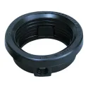 Contour de Lumière de Remorque en Caoutchouc Rond Noir 2"