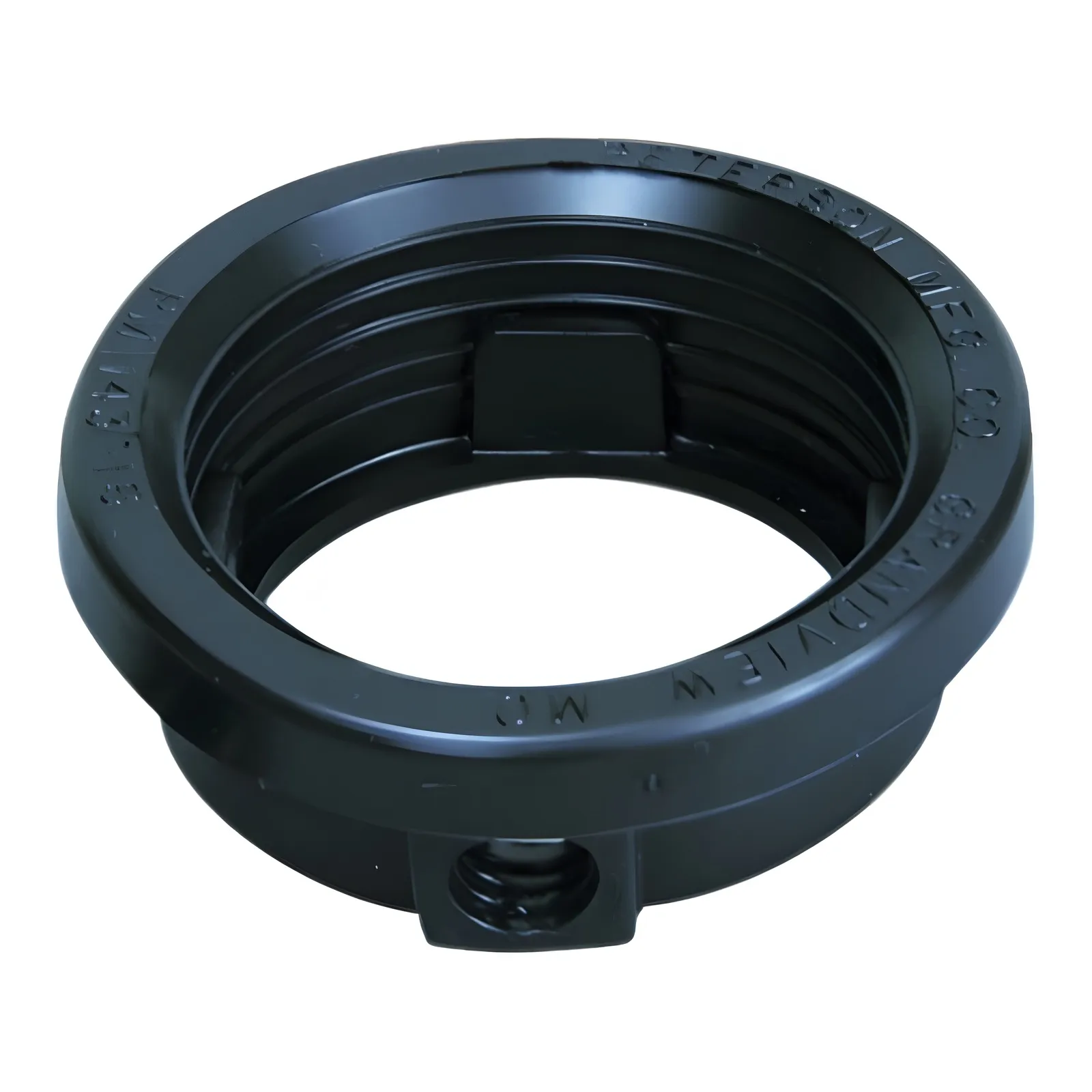 Contour de Lumière de Remorque en Caoutchouc Rond Noir 2"