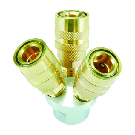 Rodac A97B005 3-way quick coupling air manifold 1/4"