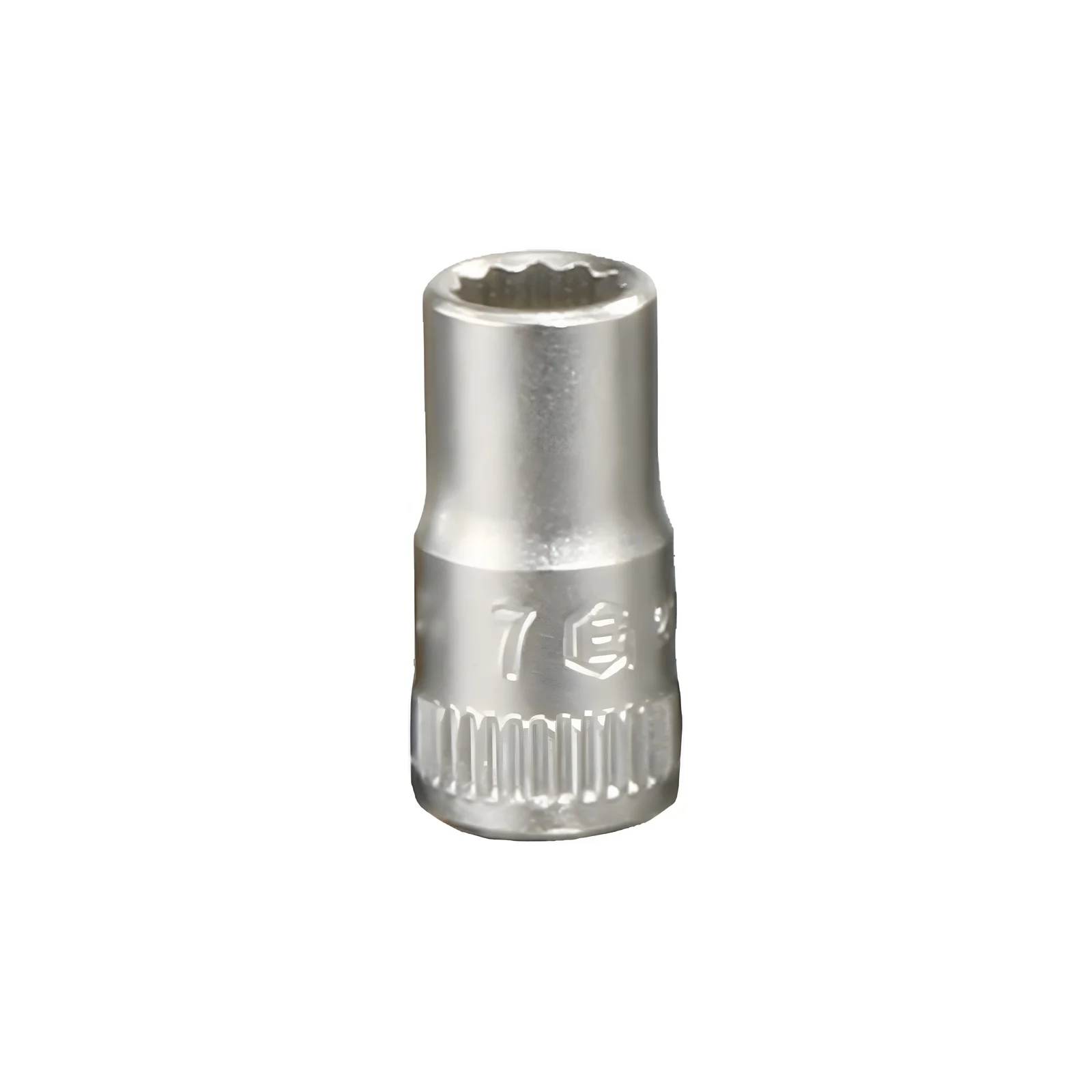 12-Point Chrome Socket 1/4" Dr. x 3/8" SAE - Genius 272512