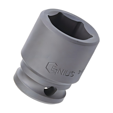 Douille à choc 6 pans 3/8" x 3/8" SAE - Genius 363212