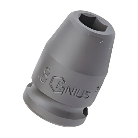 6-Point Impact Socket 3/8" Dr. x 3/4" SAE - Genius 363224