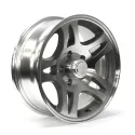 Jante S5 en Alliage 15" x 6" 5 Trous (5/4.5) avec Capuchon
